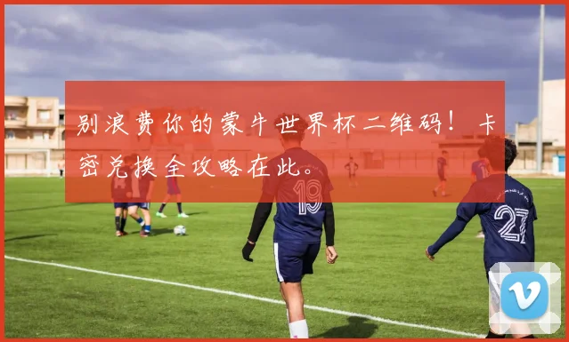 别浪费你的蒙牛世界杯二维码！卡密兑换全攻略在此。